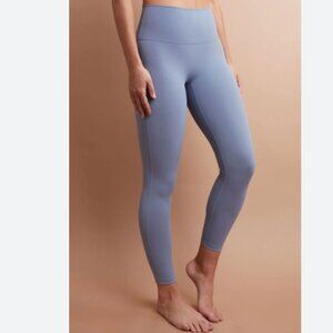 New SAVVI Leggings  High Rise  Waist Medium Gray